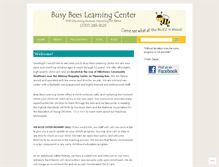 Tablet Screenshot of busybeeslearningcenter.wordpress.com