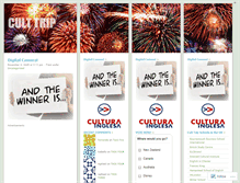 Tablet Screenshot of culttrip.wordpress.com
