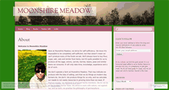 Desktop Screenshot of moonmeadow.wordpress.com