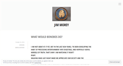 Desktop Screenshot of jimmorey.wordpress.com