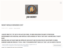 Tablet Screenshot of jimmorey.wordpress.com