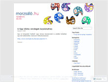 Tablet Screenshot of morzsalo.wordpress.com