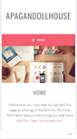 Mobile Screenshot of apagandollhouse.wordpress.com
