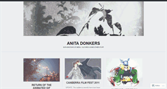 Desktop Screenshot of anitadonkers.wordpress.com