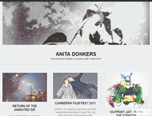 Tablet Screenshot of anitadonkers.wordpress.com