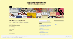 Desktop Screenshot of magmods.wordpress.com