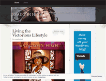 Tablet Screenshot of evaughnhigh.wordpress.com