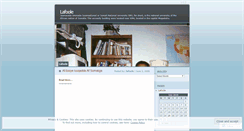 Desktop Screenshot of lafoole.wordpress.com