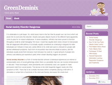 Tablet Screenshot of greendeminix.wordpress.com