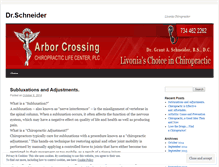 Tablet Screenshot of drschneider.wordpress.com