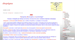 Desktop Screenshot of abcpsigma.wordpress.com