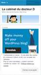 Mobile Screenshot of lecabinetdudocteurd.wordpress.com