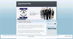 Desktop Screenshot of futuremanagers26.wordpress.com