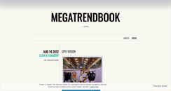 Desktop Screenshot of megatrendbook.wordpress.com