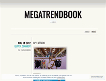 Tablet Screenshot of megatrendbook.wordpress.com