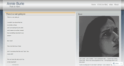 Desktop Screenshot of annieburie.wordpress.com