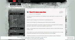 Desktop Screenshot of n3rdlink.wordpress.com
