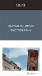 Mobile Screenshot of aleyahsolomon.wordpress.com