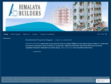 Tablet Screenshot of himalayadwellers.wordpress.com