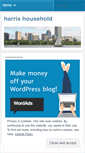 Mobile Screenshot of harrishousehold.wordpress.com