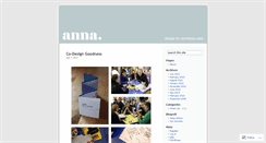 Desktop Screenshot of annadixon.wordpress.com