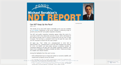 Desktop Screenshot of ndtreport.wordpress.com