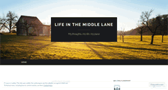 Desktop Screenshot of lifeinthemiddlelane.wordpress.com