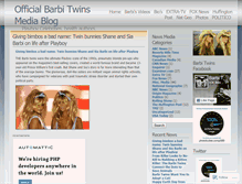 Tablet Screenshot of barbitwinsmediablog.wordpress.com