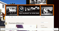 Desktop Screenshot of ilbistrotto.wordpress.com