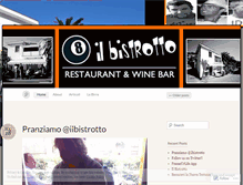 Tablet Screenshot of ilbistrotto.wordpress.com