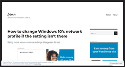 Desktop Screenshot of jdrch.wordpress.com