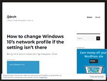 Tablet Screenshot of jdrch.wordpress.com