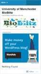 Mobile Screenshot of bioblitzunimanchester.wordpress.com