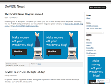 Tablet Screenshot of devidenews.wordpress.com