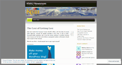 Desktop Screenshot of knau.wordpress.com