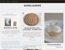 Tablet Screenshot of eatingeurope.wordpress.com