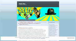 Desktop Screenshot of poetrynow.wordpress.com