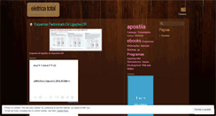 Desktop Screenshot of eletricatotal.wordpress.com