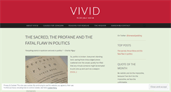 Desktop Screenshot of itsvivid.wordpress.com