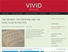 Tablet Screenshot of itsvivid.wordpress.com