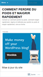 Mobile Screenshot of commentperdredupoids.wordpress.com