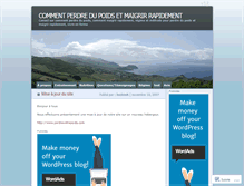 Tablet Screenshot of commentperdredupoids.wordpress.com