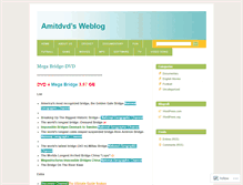 Tablet Screenshot of amitdvd.wordpress.com