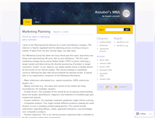 Tablet Screenshot of annabelmba.wordpress.com