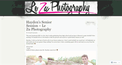 Desktop Screenshot of lezuphotography.wordpress.com