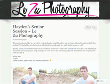 Tablet Screenshot of lezuphotography.wordpress.com