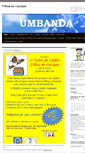 Mobile Screenshot of filhosdocacique.wordpress.com