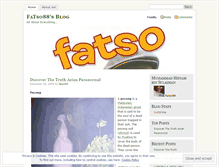 Tablet Screenshot of fatso88.wordpress.com