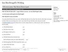 Tablet Screenshot of ianmacdougall.wordpress.com