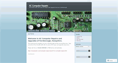 Desktop Screenshot of accomputers.wordpress.com